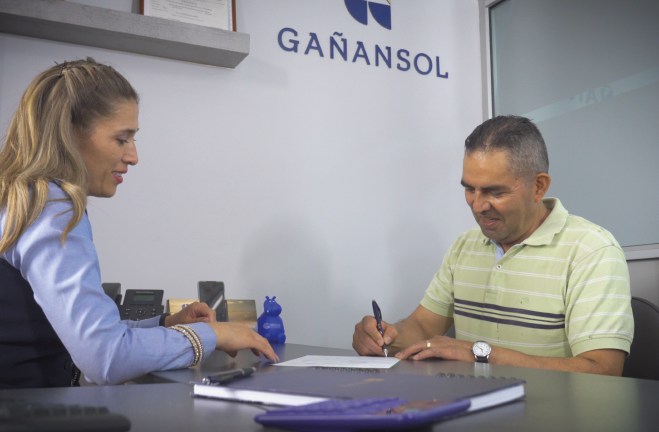 Solicita tu credito en Cooperativa Gañansol